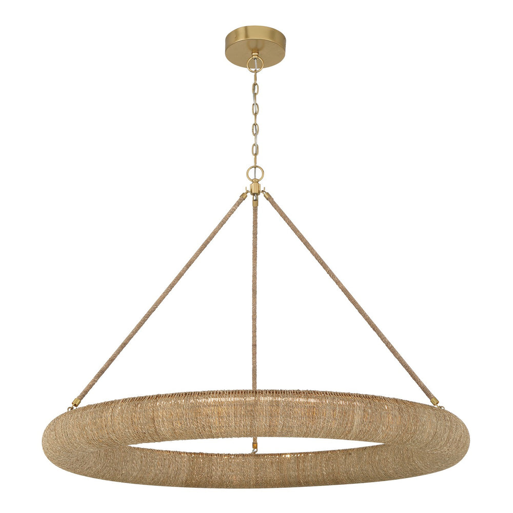 Crystorama - LED Chandelier - Oakley - Soft Gold- Union Lighting Luminaires Decor