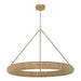 Crystorama - LED Chandelier - Oakley - Soft Gold- Union Lighting Luminaires Decor