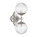 Crystorama - Two Light Wall Sconce - Orly - Polished Nickel- Union Lighting Luminaires Decor