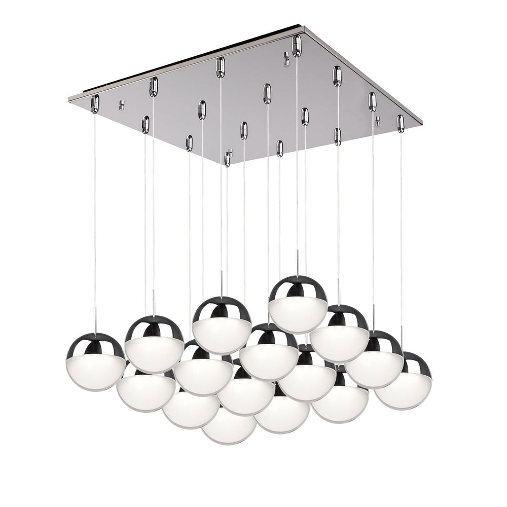 Kuzco Canada - LED Pendant - Pluto - Chrome- Union Lighting Luminaires Decor