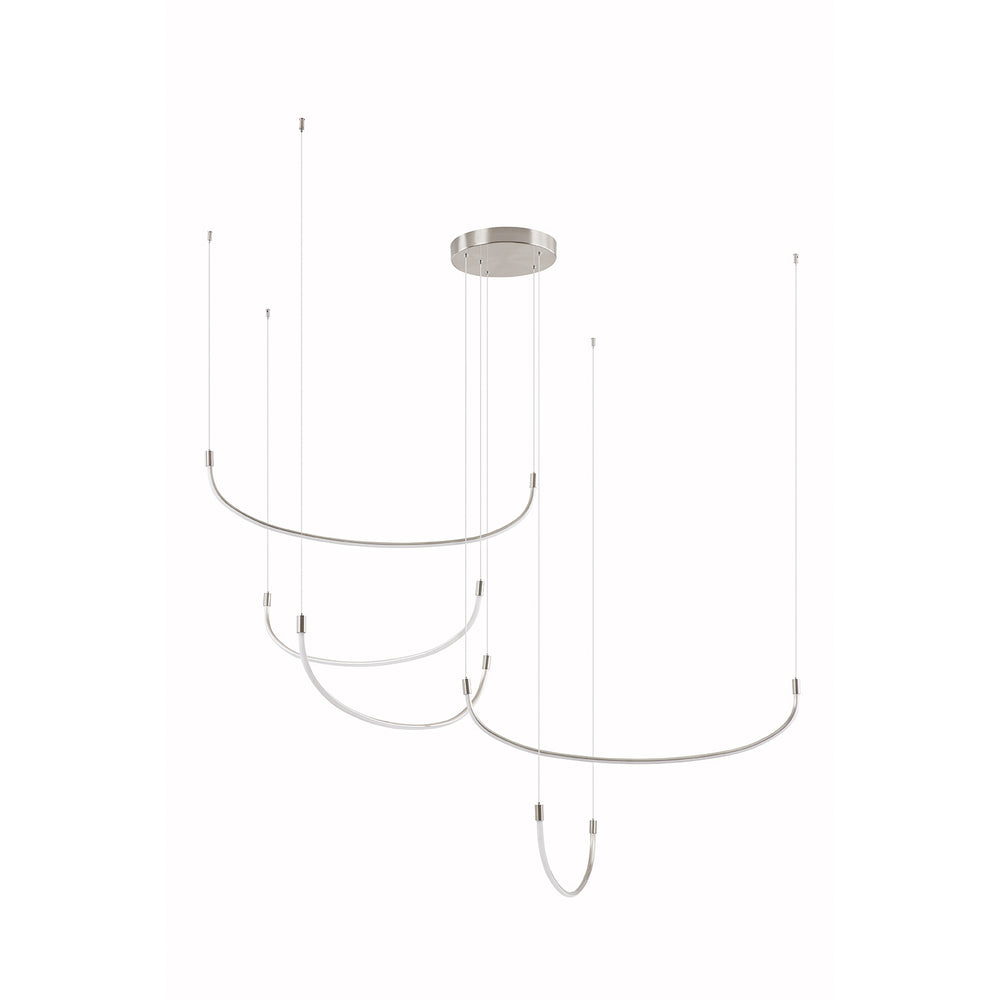 Kuzco Canada - LED Pendant - Talis - Brushed Nickel- Union Lighting Luminaires Decor
