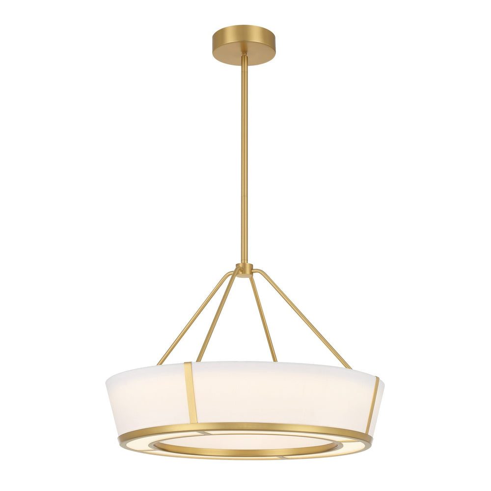 Crystorama - LED Pendant - Royce - Luxe Gold- Union Lighting Luminaires Decor