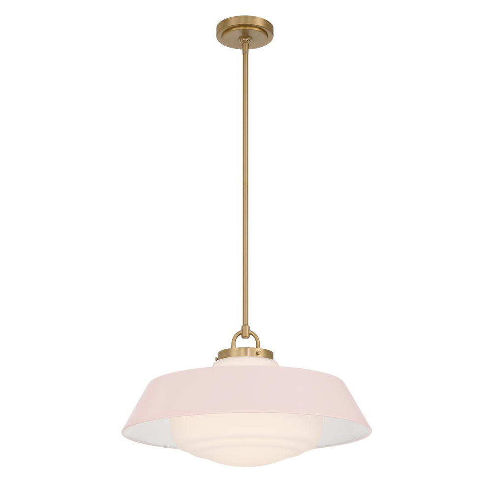 Crystorama - Three Light Pendant - Xander - Vibrant Gold- Union Lighting Luminaires Decor