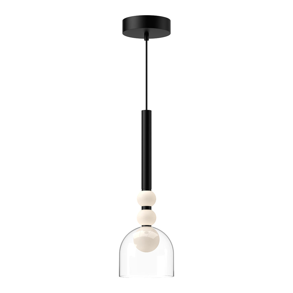 Kuzco Canada - LED Pendant - Rise - Black/Clear- Union Lighting Luminaires Decor