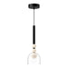 Kuzco Canada - LED Pendant - Rise - Black/Clear- Union Lighting Luminaires Decor