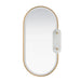 Studio M - LED Mirror - Stonewall - Brushed Champagne- Union Lighting Luminaires Decor
