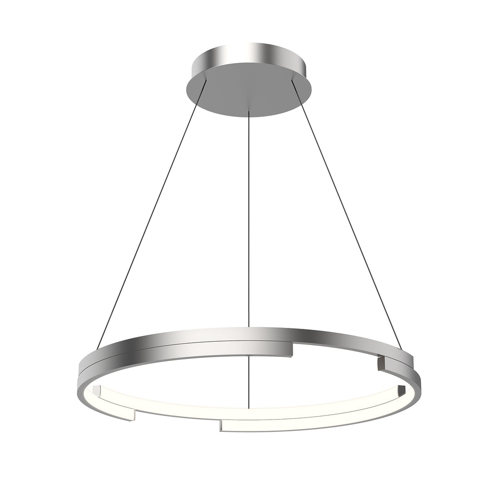 Kuzco Canada - LED Pendant - Anello Minor - Brushed Nickel- Union Lighting Luminaires Decor