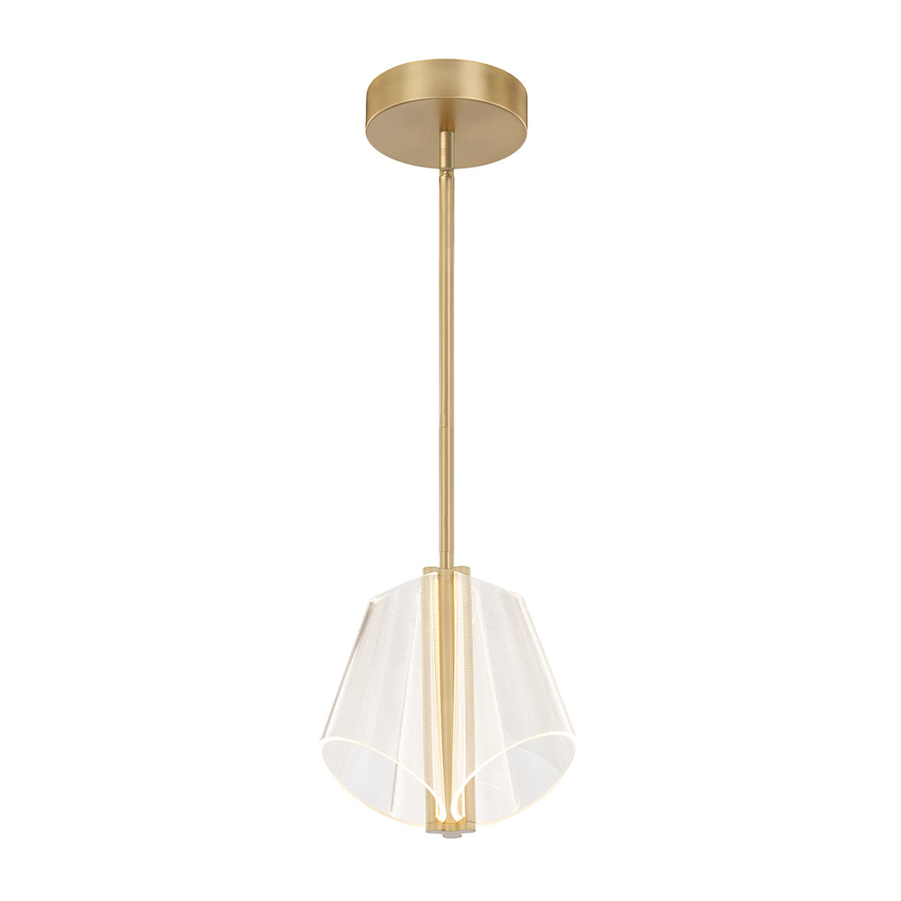 Kuzco Canada - LED Pendant - Mulberry - Brushed Gold/Light Guide- Union Lighting Luminaires Decor