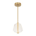 Kuzco Canada - LED Pendant - Mulberry - Brushed Gold/Light Guide- Union Lighting Luminaires Decor