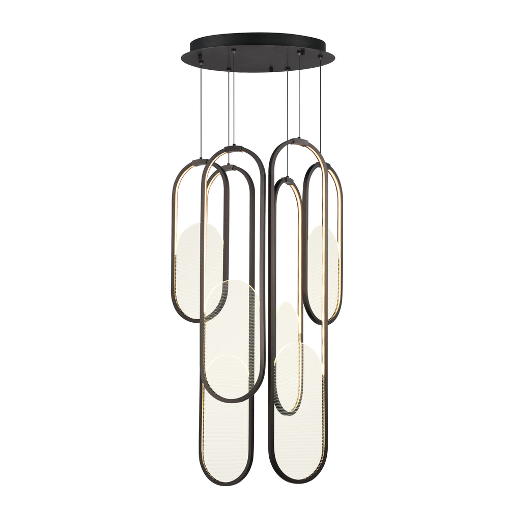 Studio M - LED Pendant - Trance - Gunmetal- Union Lighting Luminaires Decor
