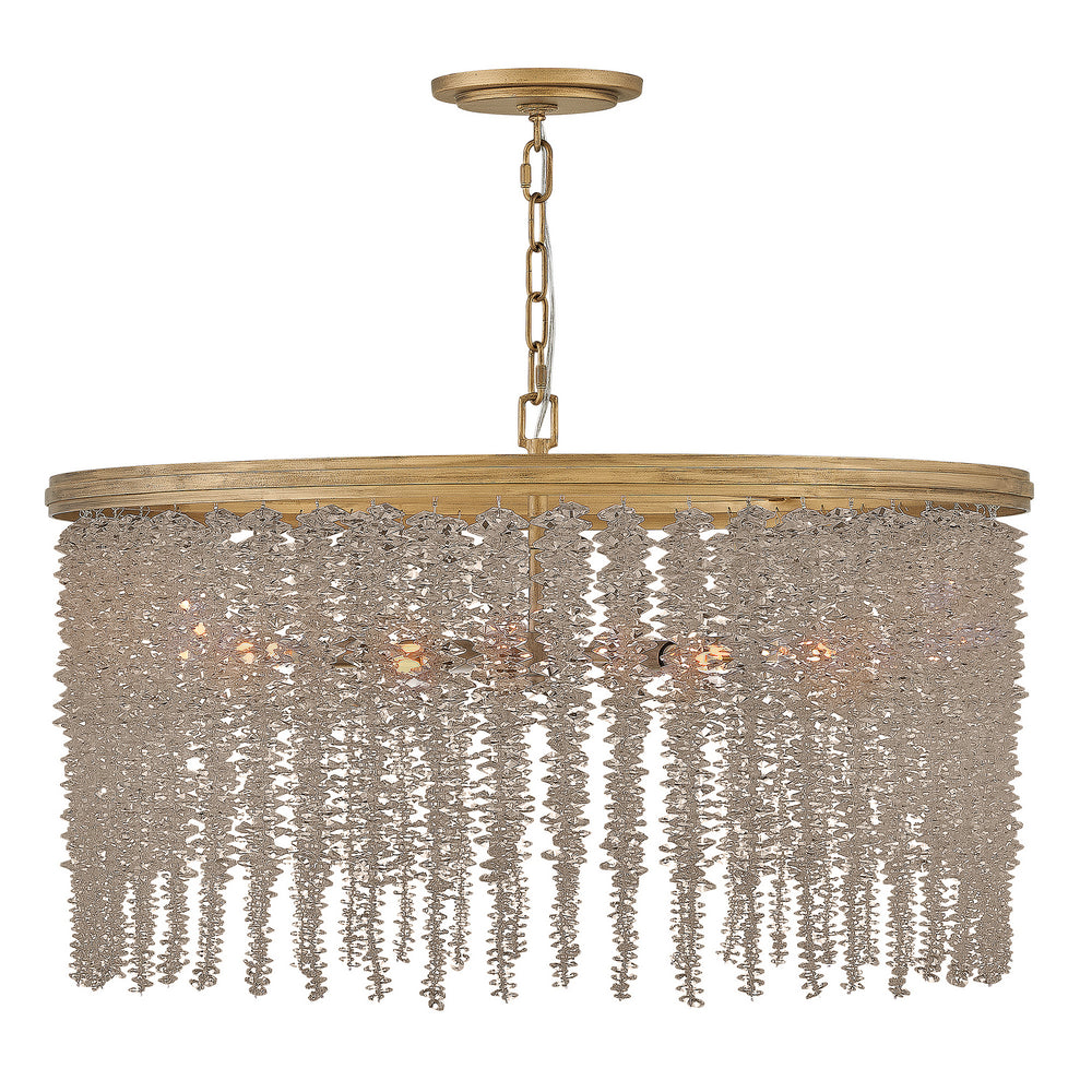 Fredrick Ramond Canada - LED Chandelier - Rubina - Burnished Gold- Union Lighting Luminaires Decor