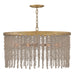 Fredrick Ramond Canada - LED Chandelier - Rubina - Burnished Gold- Union Lighting Luminaires Decor