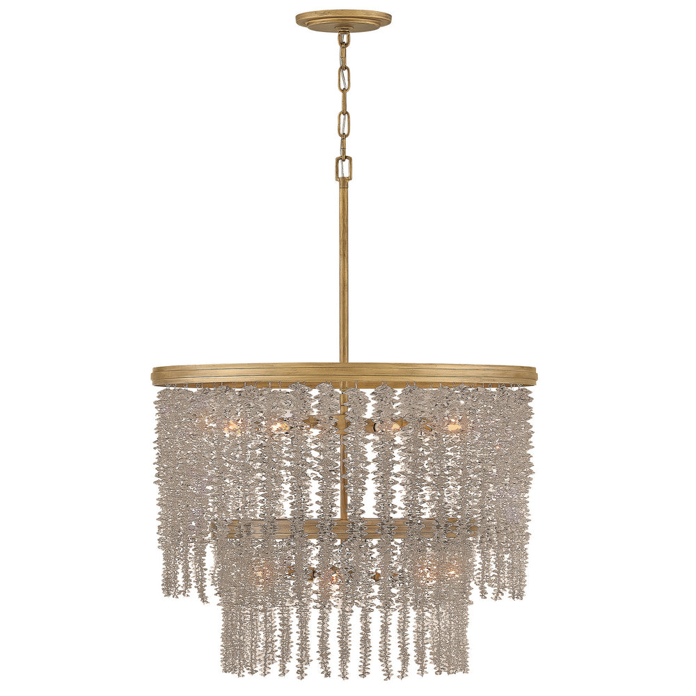 Fredrick Ramond Canada - LED Chandelier - Rubina - Burnished Gold- Union Lighting Luminaires Decor