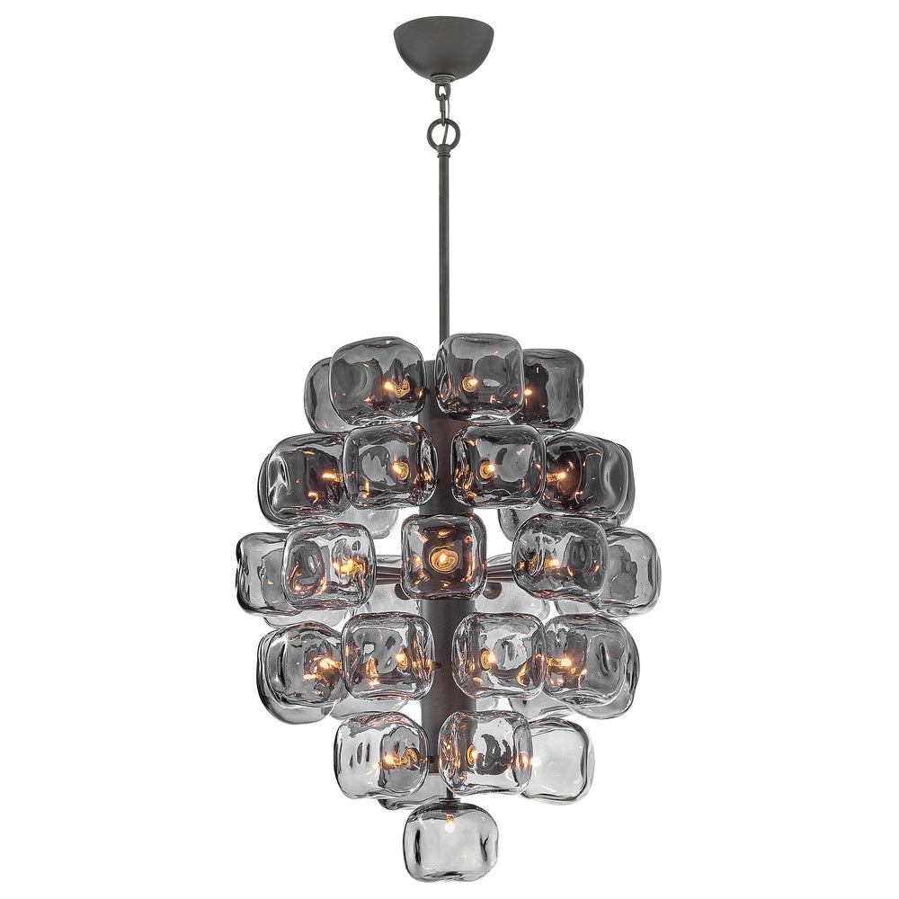 Fredrick Ramond Canada - LED Chandelier - Perriand - Brushed Graphite- Union Lighting Luminaires Decor