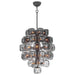 Fredrick Ramond Canada - LED Chandelier - Perriand - Brushed Graphite- Union Lighting Luminaires Decor