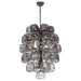 Fredrick Ramond Canada - LED Chandelier - Perriand - Brushed Graphite- Union Lighting Luminaires Decor