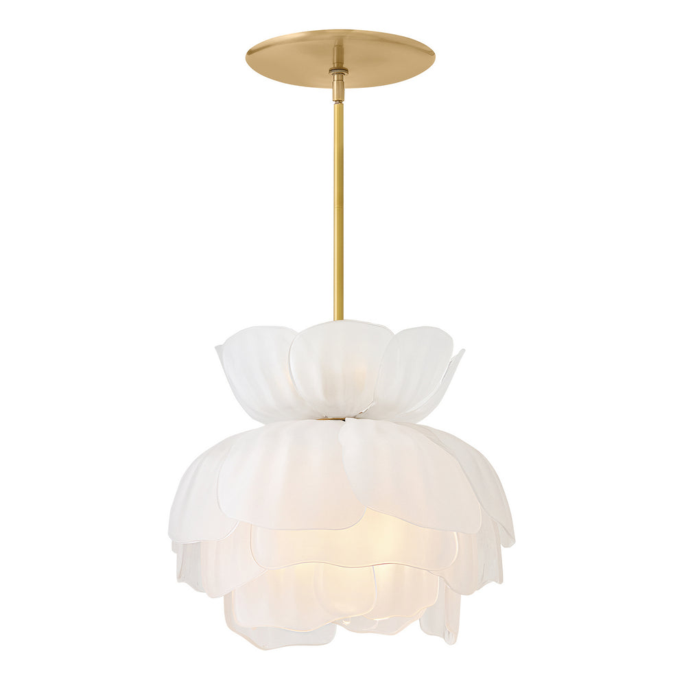 Fredrick Ramond Canada - LED Chandelier - Fantine - Unlacquered Brass- Union Lighting Luminaires Decor