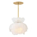 Fredrick Ramond Canada - LED Chandelier - Fantine - Unlacquered Brass- Union Lighting Luminaires Decor