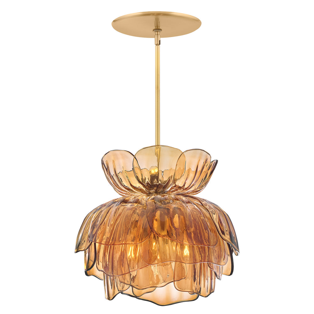 Fredrick Ramond Canada - LED Chandelier - Fantine - Unlacquered Brass- Union Lighting Luminaires Decor