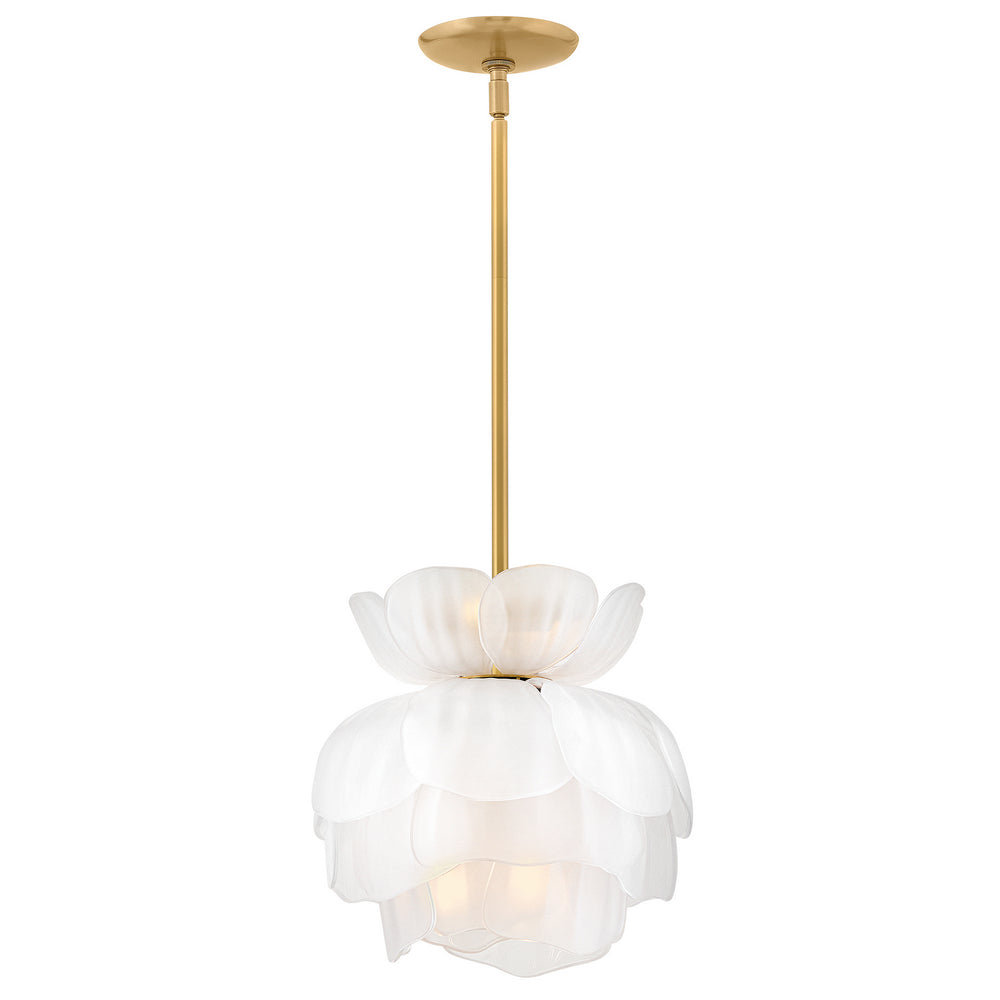 Fredrick Ramond Canada - LED Pendant - Fantine - Unlacquered Brass- Union Lighting Luminaires Decor