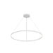 Kuzco Canada - LED Pendant - Cerchio - White- Union Lighting Luminaires Decor