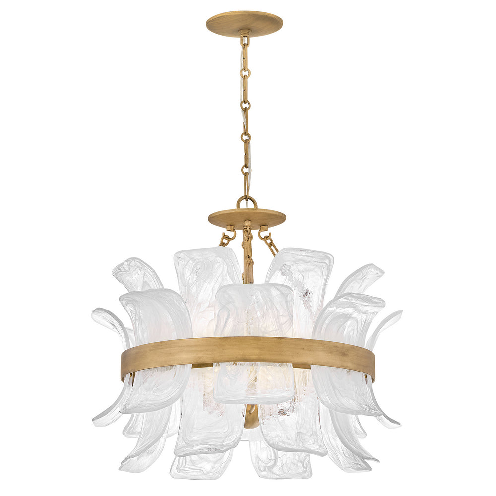 Fredrick Ramond Canada - LED Chandelier - Fleur - Burnished Gold- Union Lighting Luminaires Decor