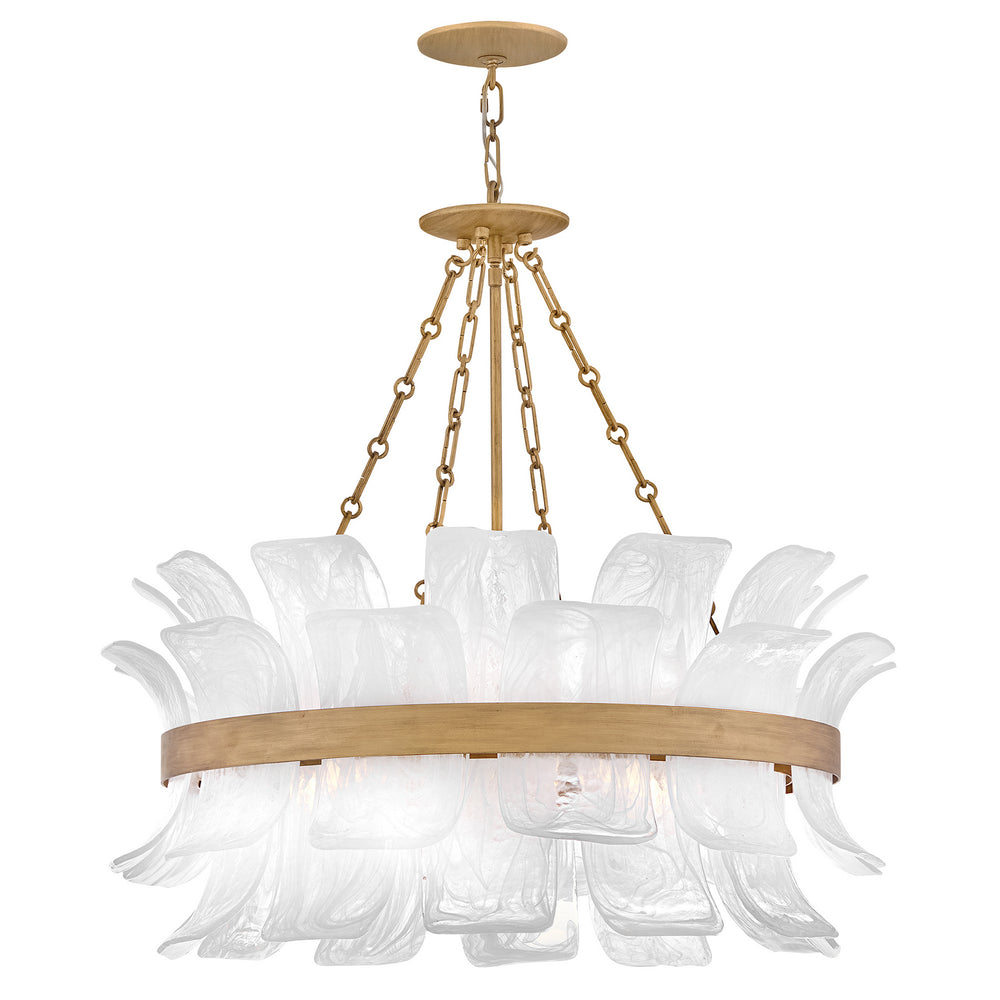 Fredrick Ramond Canada - LED Chandelier - Fleur - Burnished Gold- Union Lighting Luminaires Decor