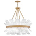 Fredrick Ramond Canada - LED Chandelier - Fleur - Burnished Gold- Union Lighting Luminaires Decor
