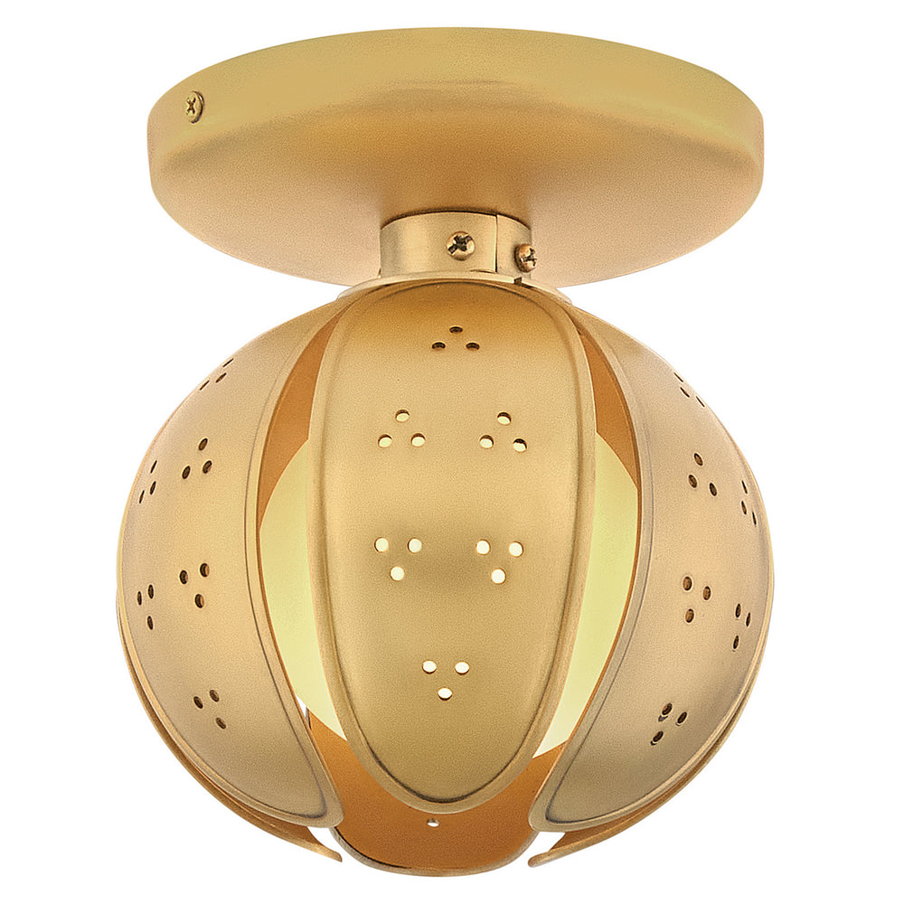 Fredrick Ramond Canada - LED Wall Sconce - Anthos - Unlacquered Brass- Union Lighting Luminaires Decor