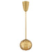 Fredrick Ramond Canada - LED Pendant - Anthos - Unlacquered Brass- Union Lighting Luminaires Decor