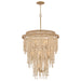 Fredrick Ramond Canada - LED Chandelier - Freya - Burnished Gold- Union Lighting Luminaires Decor
