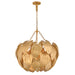 Fredrick Ramond Canada - LED Chandelier - Camille - Distressed Brass- Union Lighting Luminaires Decor