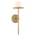 Kuzco Canada - LED Wall Sconce - Elixir - Brushed Gold- Union Lighting Luminaires Decor