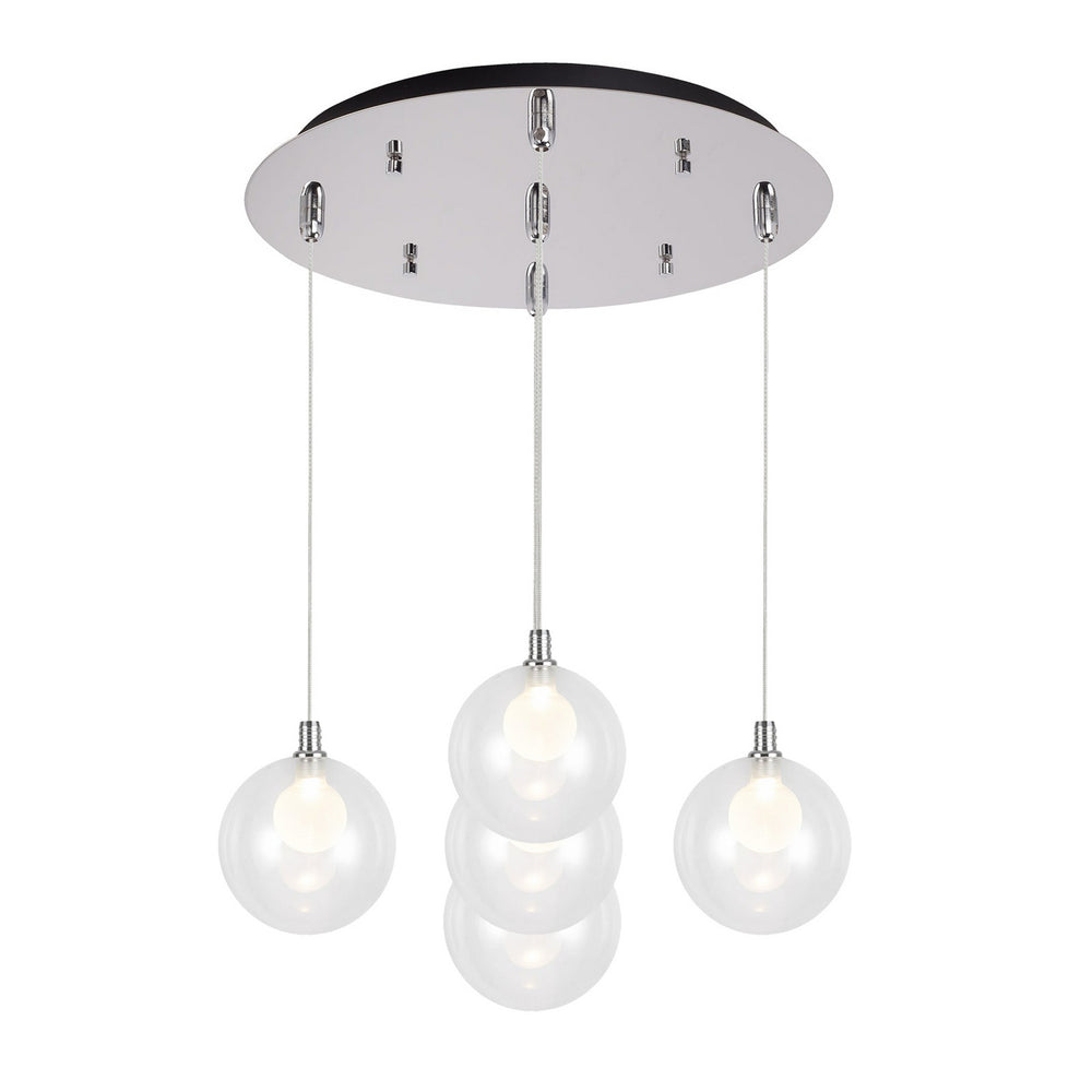 Kuzco Canada - LED Pendant - Bolla - Chrome- Union Lighting Luminaires Decor