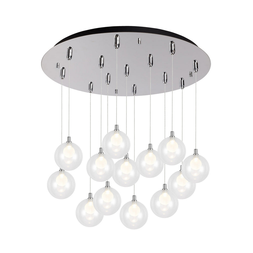 Kuzco Canada - LED Pendant - Bolla - Chrome- Union Lighting Luminaires Decor
