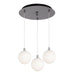 Kuzco Canada - LED Pendant - Bolla - Chrome/Opal Glass- Union Lighting Luminaires Decor
