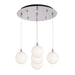 Kuzco Canada - LED Pendant - Bolla - Chrome/Opal Glass- Union Lighting Luminaires Decor