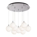 Kuzco Canada - LED Pendant - Bolla - Chrome/Opal Glass- Union Lighting Luminaires Decor