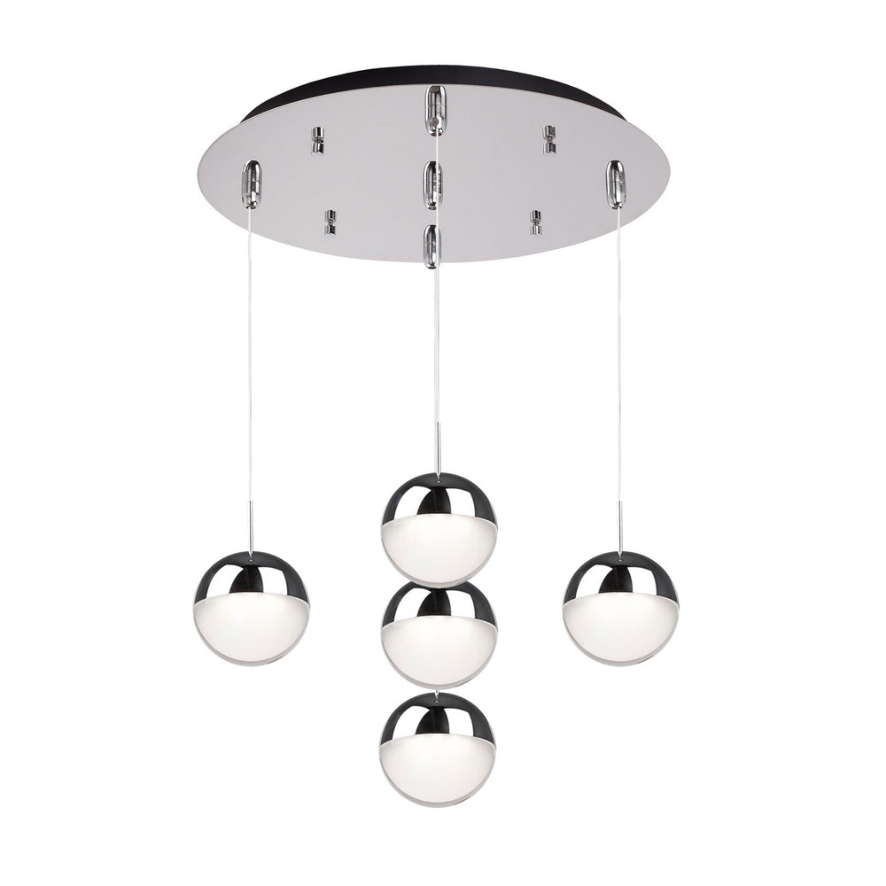 Kuzco Canada - LED Pendant - Pluto - Chrome- Union Lighting Luminaires Decor