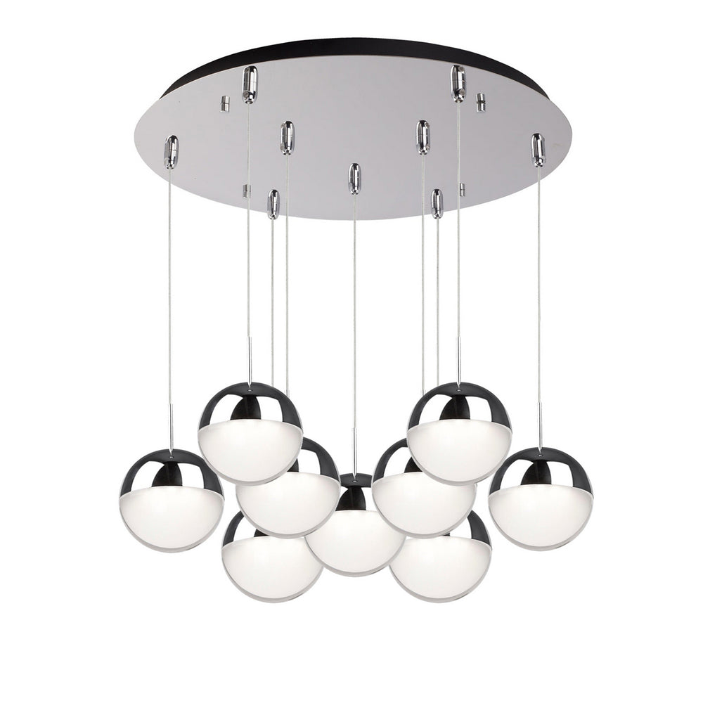 Kuzco Canada - LED Pendant - Pluto - Chrome- Union Lighting Luminaires Decor