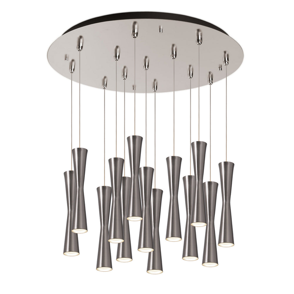 Kuzco Canada - LED Pendant - Robson - Brushed Nickel- Union Lighting Luminaires Decor