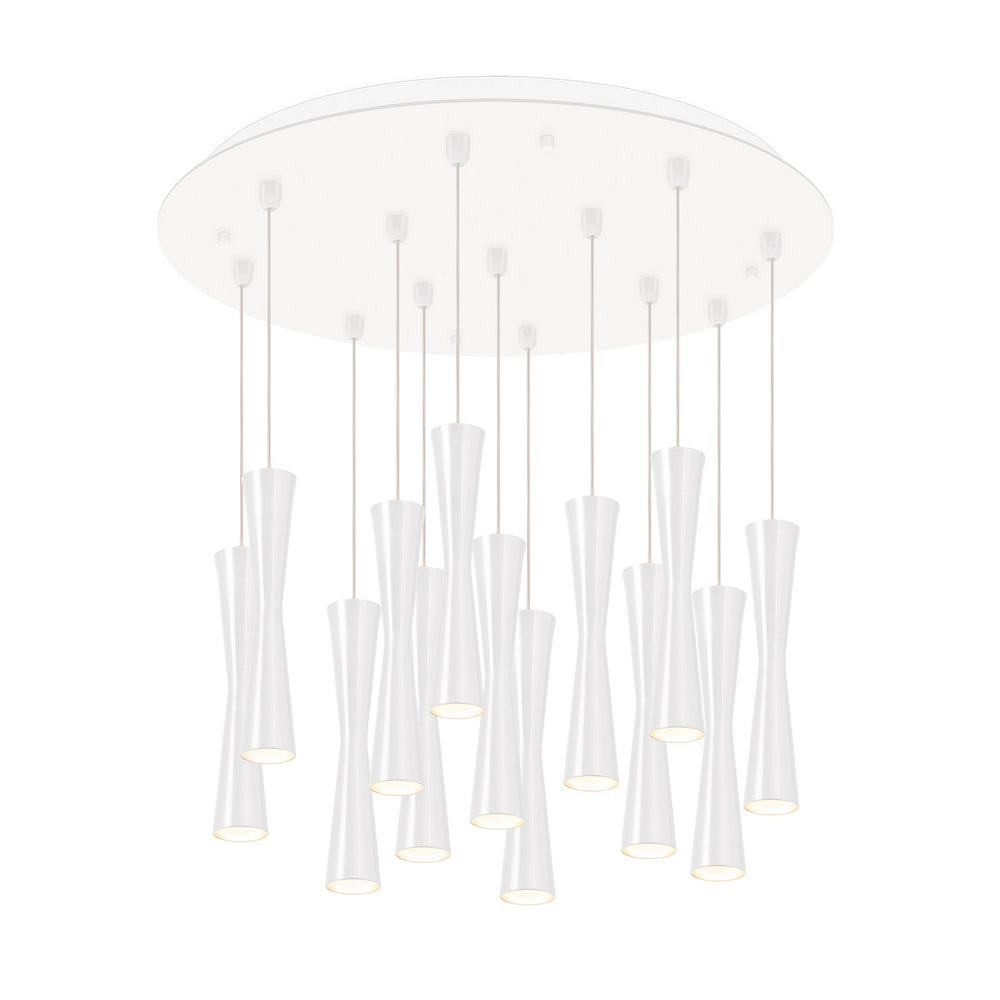 Kuzco Canada - LED Pendant - Robson - White- Union Lighting Luminaires Decor