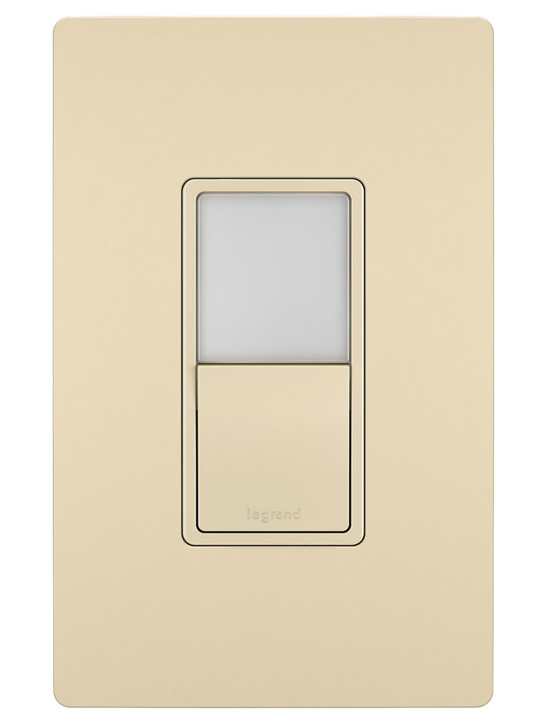 Legrand Canada - Single Pole/3-Way Switch with Night Light - Ivory- Union Lighting Luminaires Decor