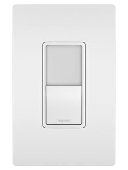 Legrand Canada - Single Pole/3-Way Switch with Night Light - White- Union Lighting Luminaires Decor