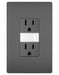Legrand Canada - 15A Tamper-Resistant Outlet with Night Light - Black- Union Lighting Luminaires Decor