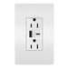Legrand Canada - 15A Tamper-Resistant Ultra-Fast USB Type A/C Outlet - White- Union Lighting Luminaires Decor