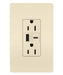 Legrand Canada - 15A Tamper-Resistant USB Type A/C Outlet - Light Almond- Union Lighting Luminaires Decor