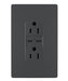Legrand Canada - 15A Tamper-Resistant Ultra-Fast USB Type C/C Outlet - Graphite- Union Lighting Luminaires Decor