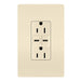 Legrand Canada - 15A Tamper-Resistant Ultra-Fast USB Type C/C Outlet - Light Almond- Union Lighting Luminaires Decor