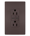 Legrand Canada - 3.1 C-C USB+15A DUP REC DB VPK - Dark Bronze- Union Lighting Luminaires Decor